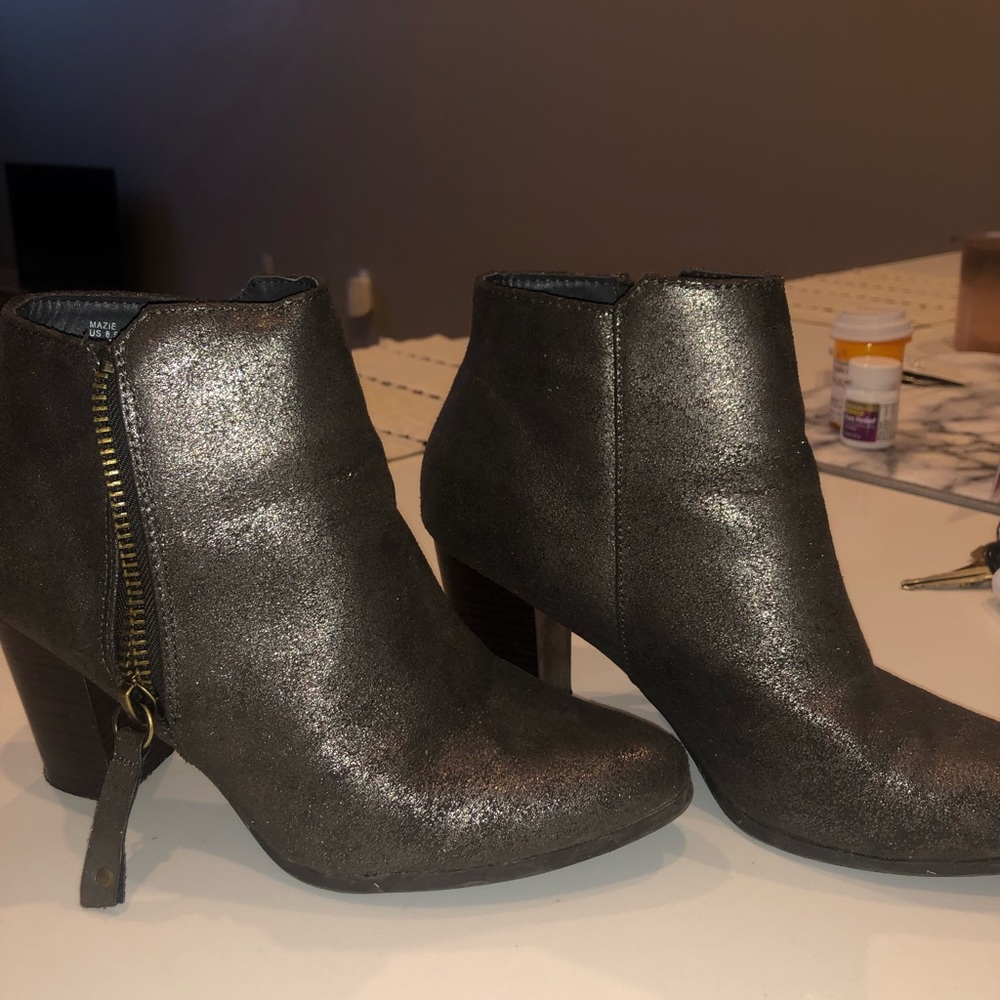 Glitter Booties 8.5